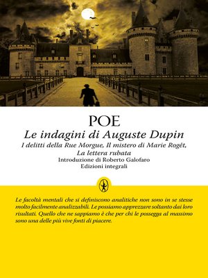 cover image of Le indagini di Auguste Dupin